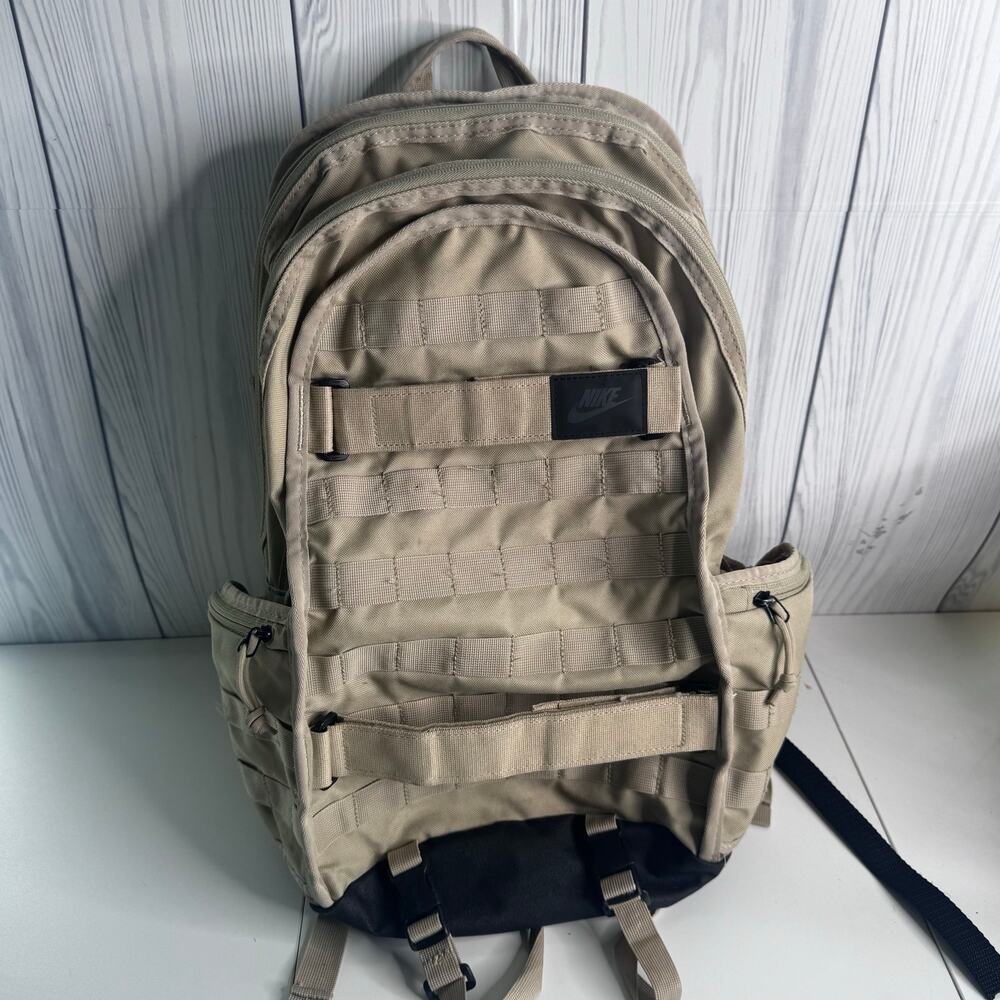 Nike Sportswear RPM Backpack Khaki Utility Skateboard Travel Tactical School